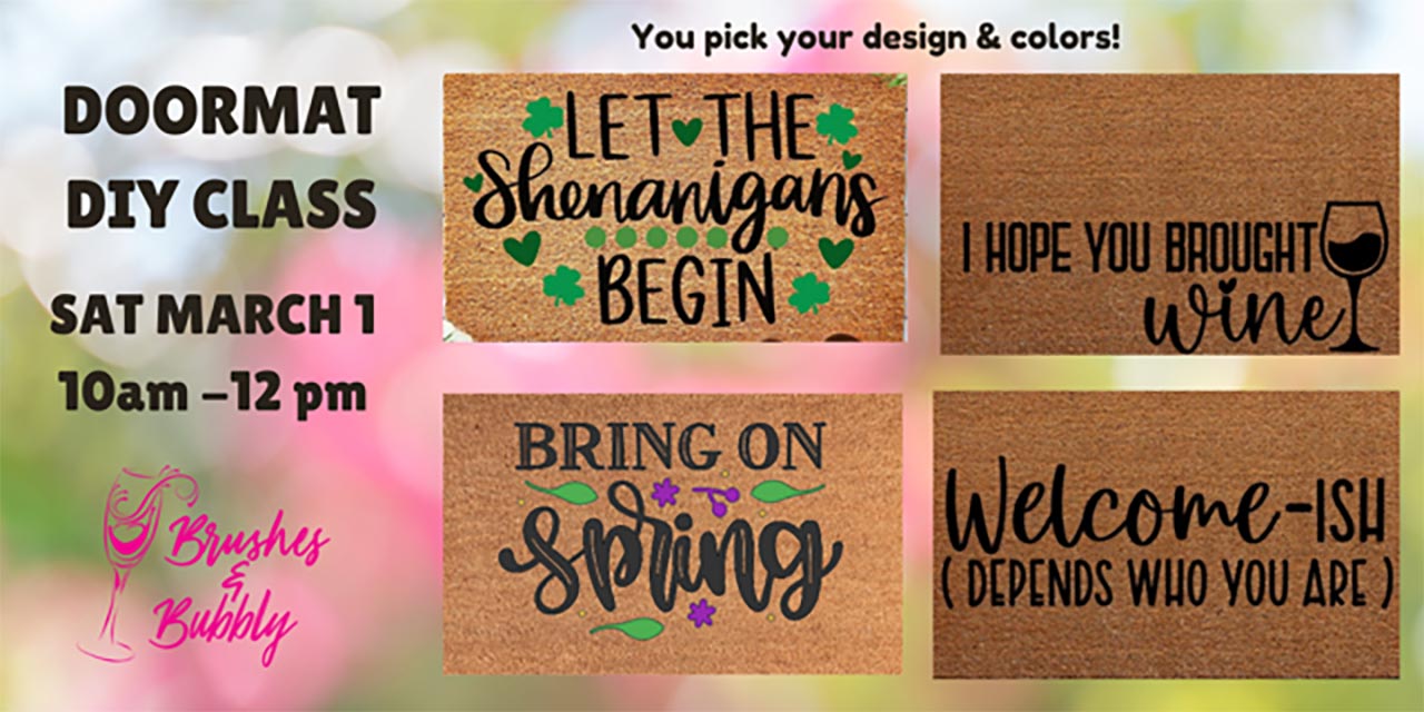 Selection of doormat designs.