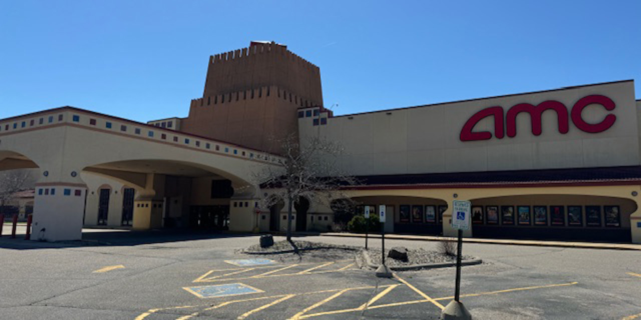 Movie theater exterior.