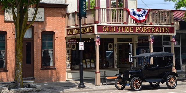 exterior of old abes